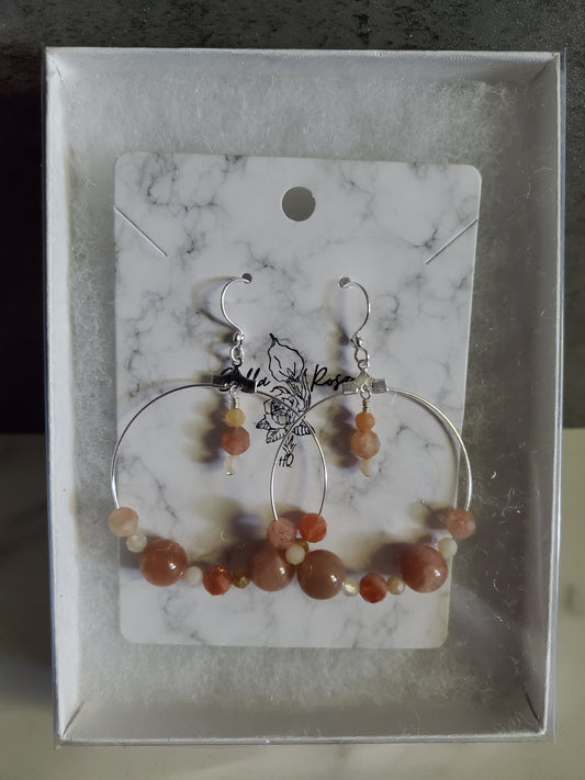 Fire and Sun Earrings