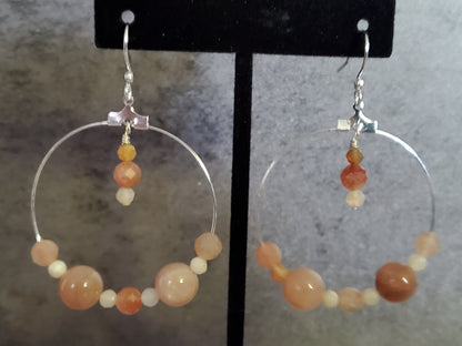 Fire and Sun Earrings