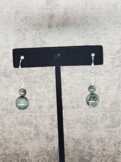 Cats Eye Drop Earrings