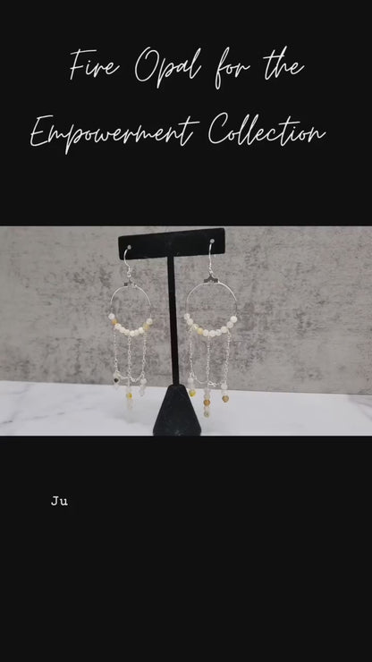 Fire and Sun Earrings